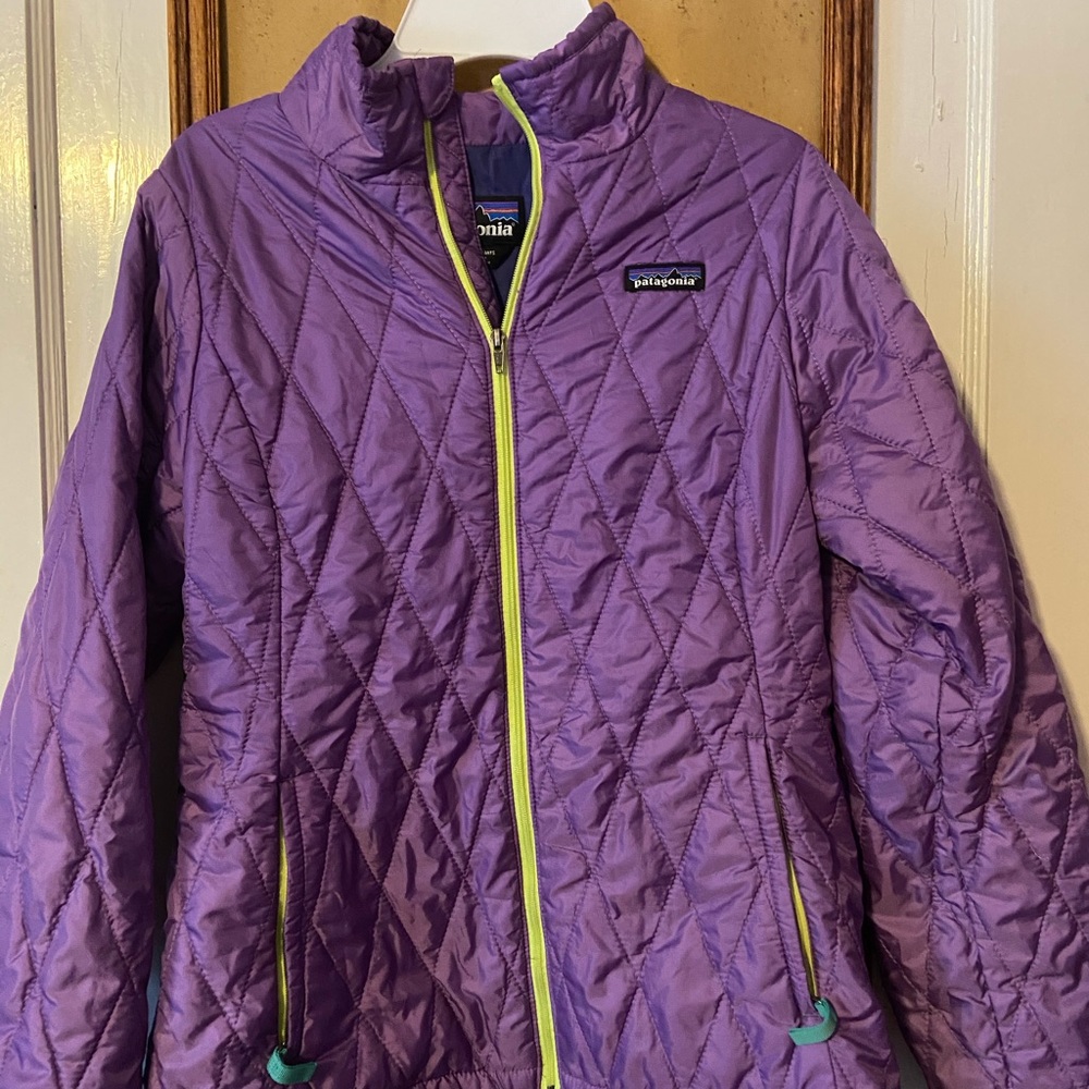 XL Girls Nano Puff Patagonia coat